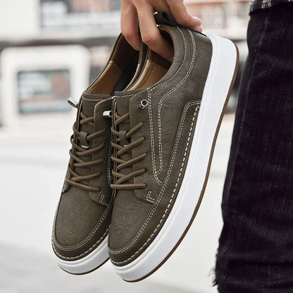 Oxfords Genuine Leather Sneakers