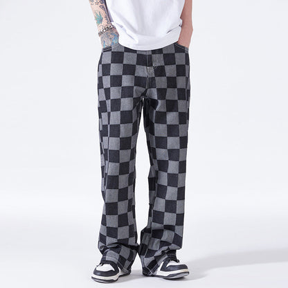 Hype Checkered Jeans