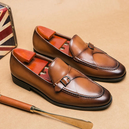 Vienna Genuine Leather Penny Loafers