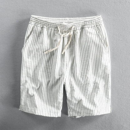 Lusso Linen Pinstripe Shorts