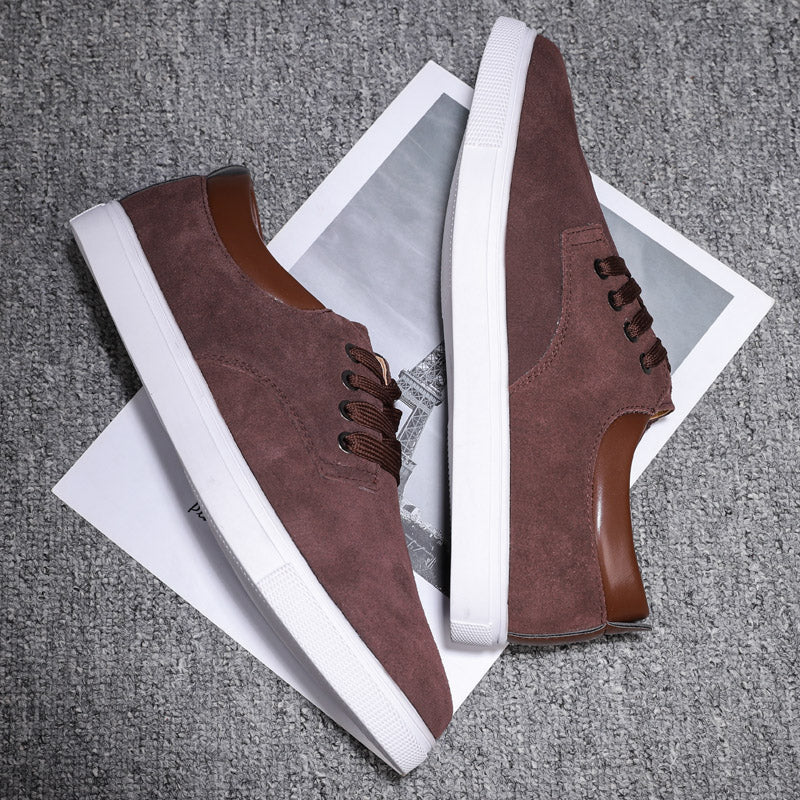 Maverick Sheepskin Leather Sneakers