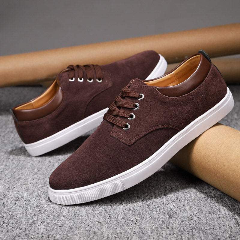 Maverick Sheepskin Leather Sneakers