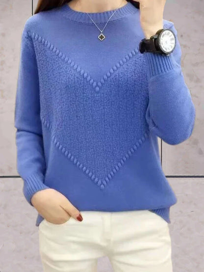 Comfy luxury knitted sweater for women