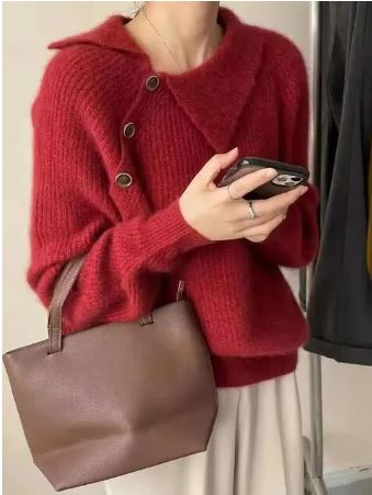 Vintage fashion sweater for women