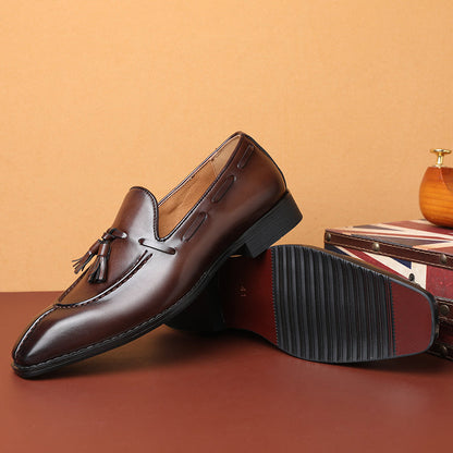 Windsor Genuine Leather Tassel Loafers